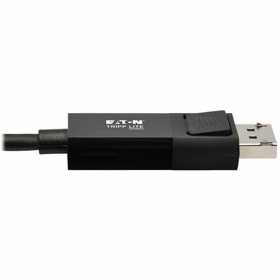 Eaton Tripp Lite Series USB-C to DisplayPort Adapter Cable (M/M), 4K 60 Hz, HDR, Locking DP Connector, 6 ft. (1.8 m) Eaton Tripp Lite Series USB-C to DisplayPort Adapter Cable (M/M), 4K 60 Hz, HDR, Locking DP Connector, 6 ft. (1.8 m)